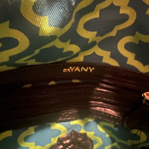 orYANY Black Hobo Bag with Gold Details - Picture 7 of 9